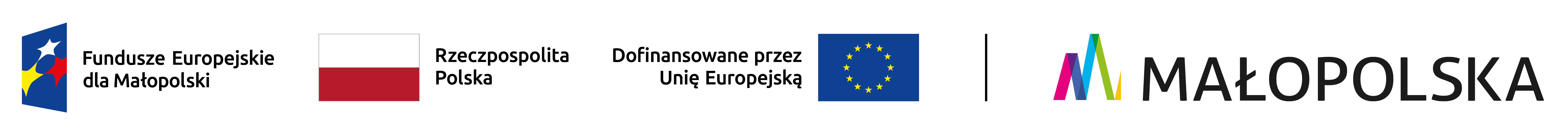 Logo Fundusze Europejskie dla Małopolski