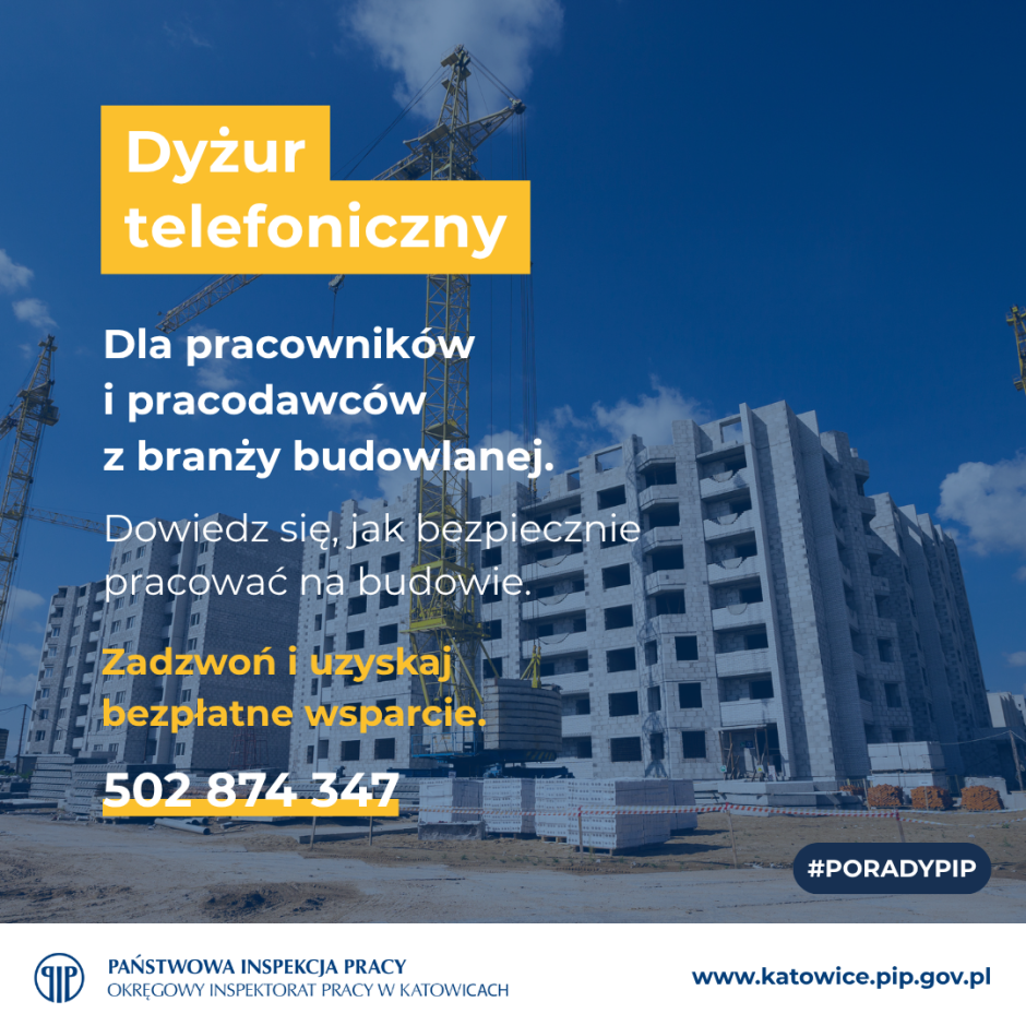 Zdjęcie artykułu Dyżur telefoniczny dla branży budowlanej