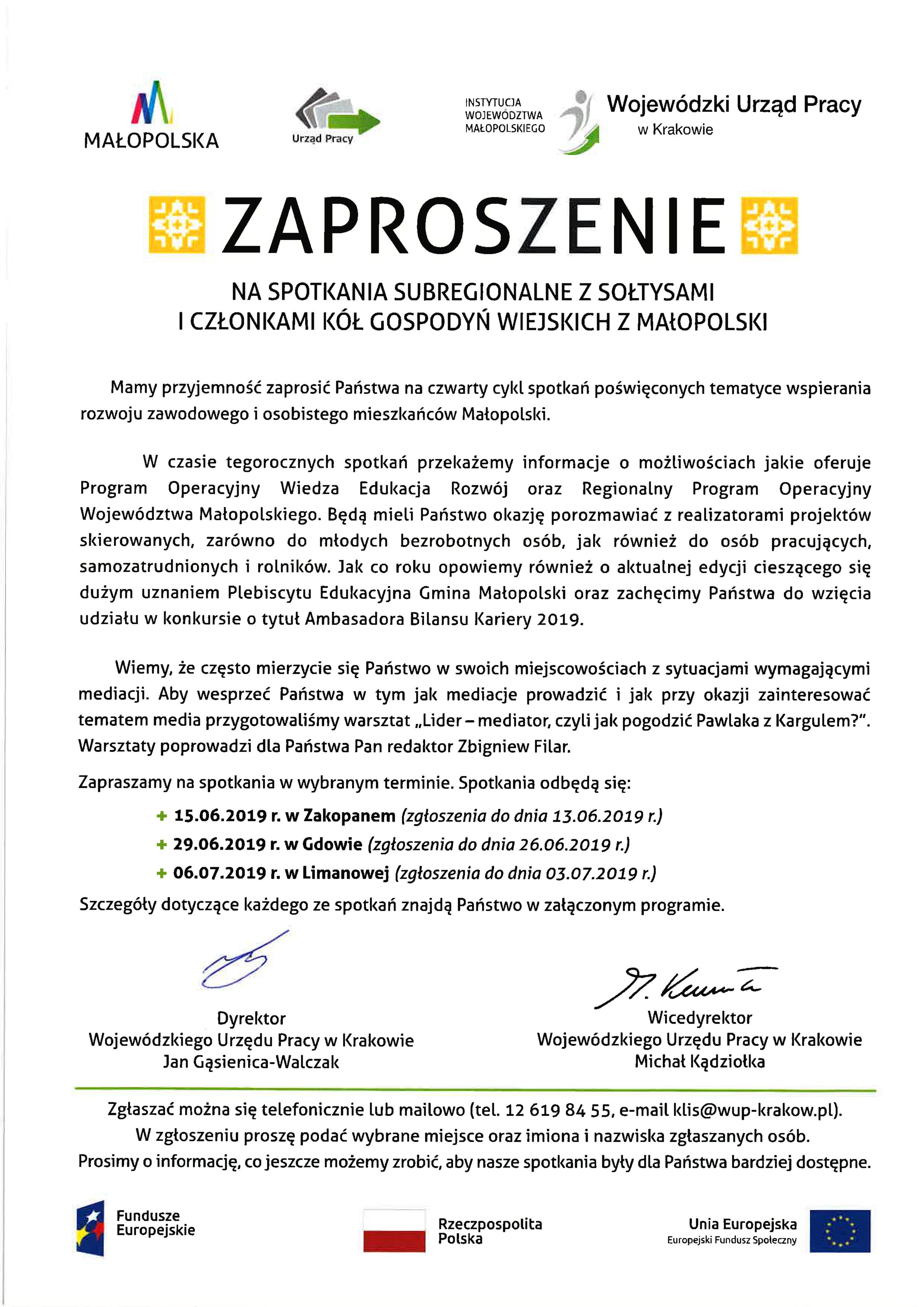 zaproszenie