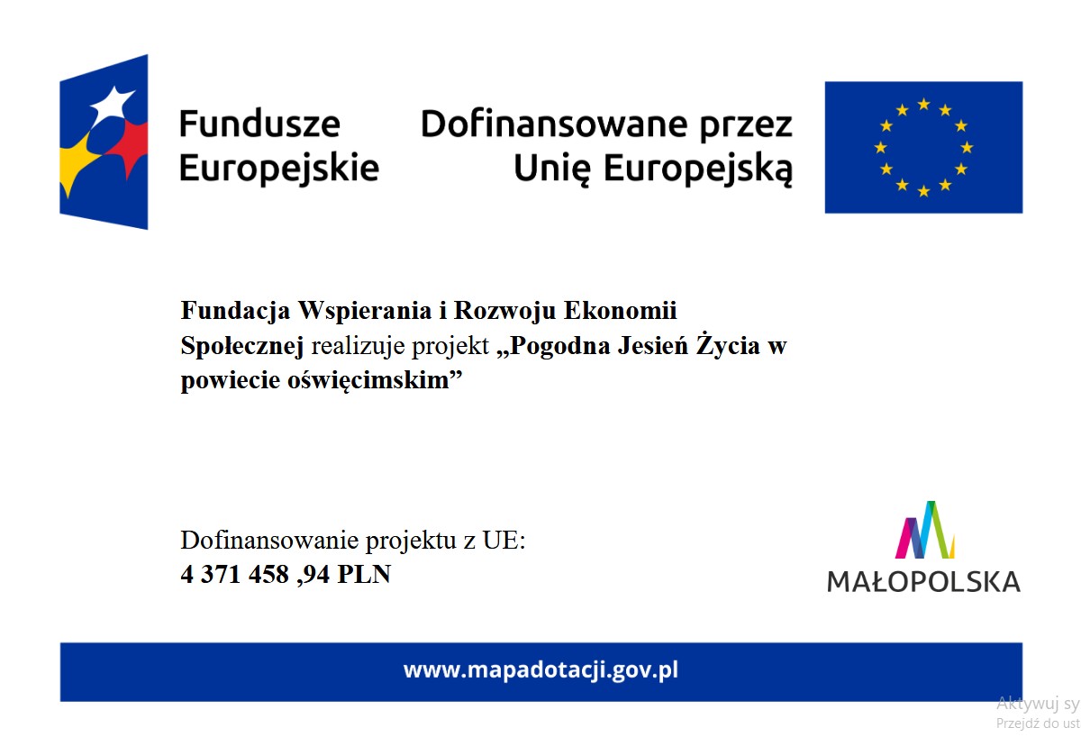 Zdjęcie artykułu Pogodna Jesień Życia w powiecie oświęcimskim