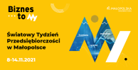 Obrazek dla: Światowy Tydzień Przedsiębiorczości w Małopolsce 8-14 listopada 2021r.