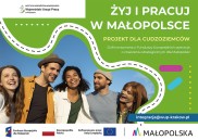 Obrazek dla: Rekrutacja do projektu Żyj i pracuj w Małopolsce